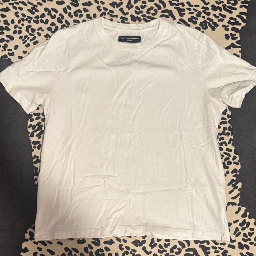 Pool house New York Los Feliz crop muscle tee